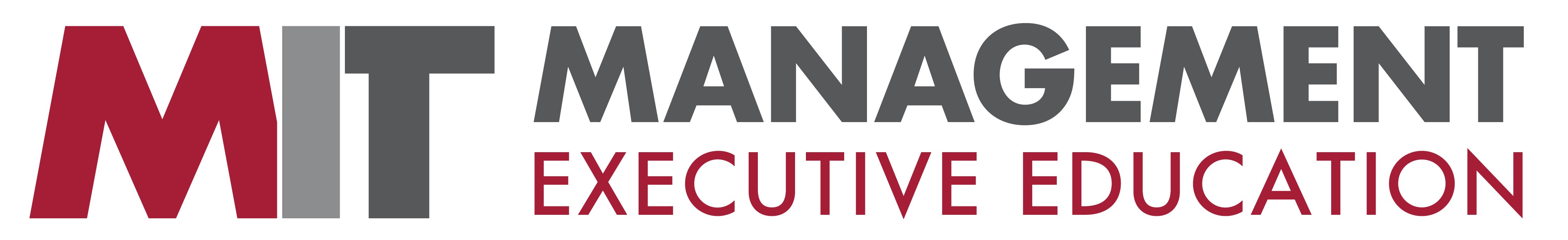 MIT Management Executive Education logo.